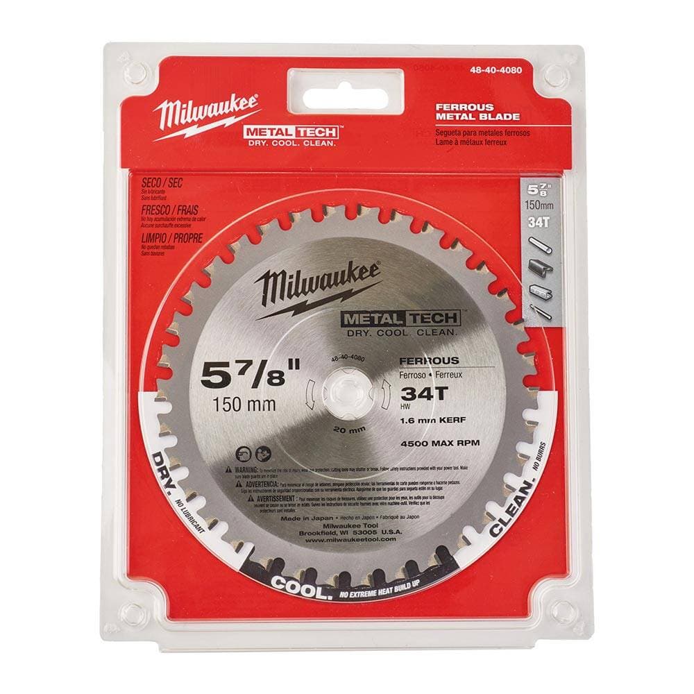 Milwaukee Metal Kesme Testere 150x20 mm 34 Diş M18 FMCS Uyumlu