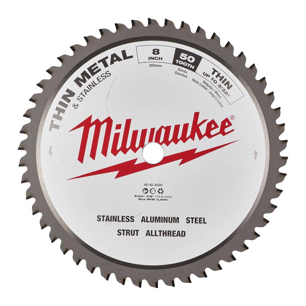 Milwaukee 203x15.87 mm 50 Diş Metal Kesme Testeresi