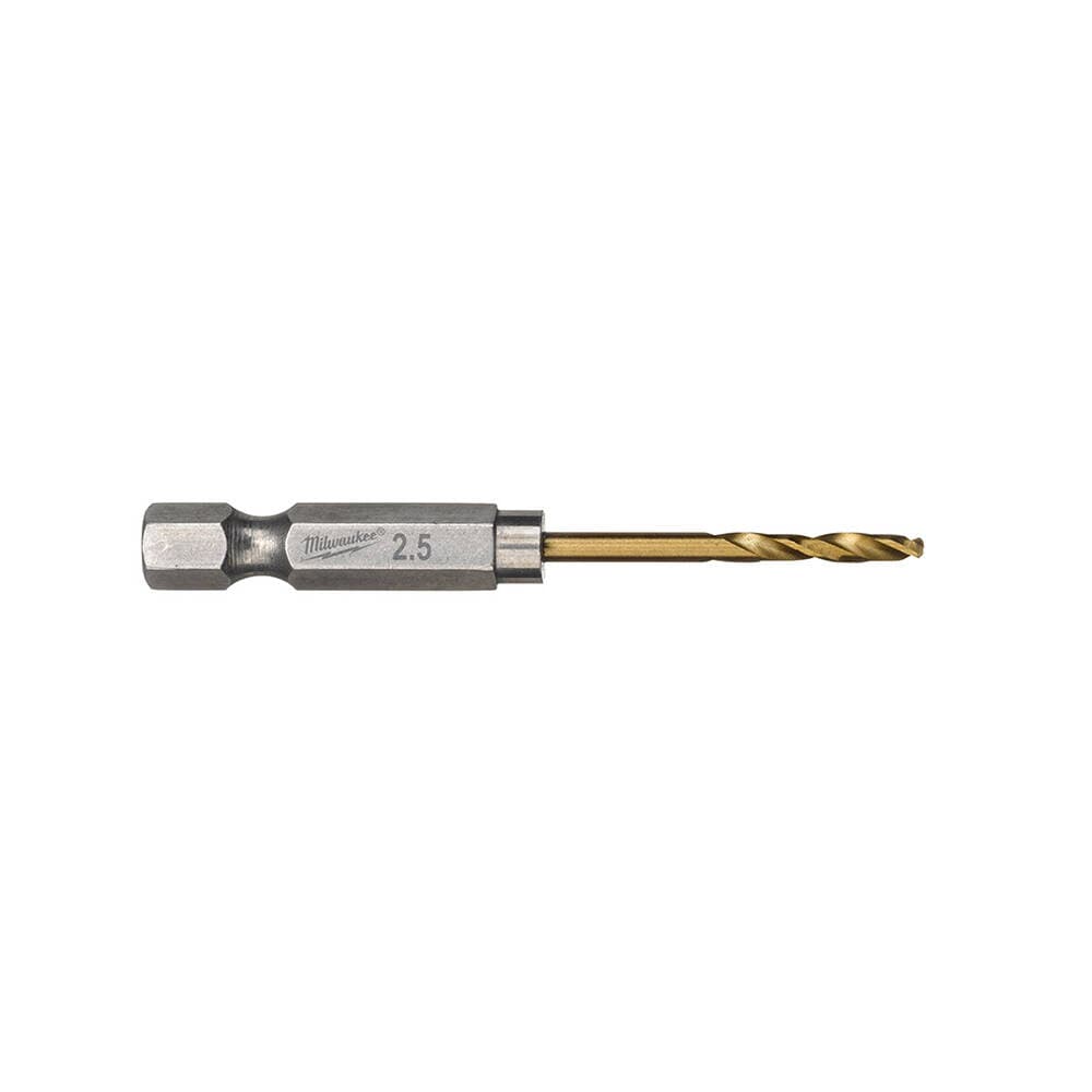 Milwaukee 2.5x62 mm HSS-G Hex Girişli Metal Matkap Ucu (4932478175)