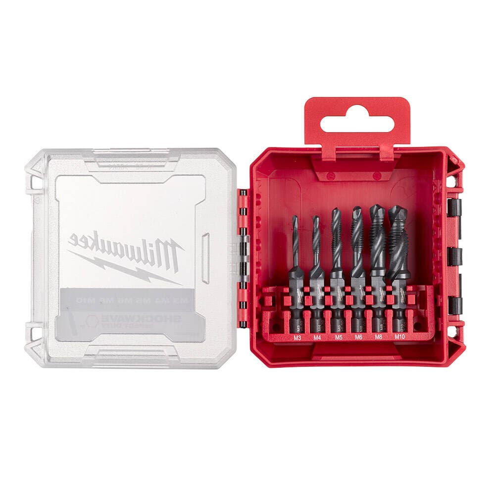 Milwaukee 6 Parça 1/4 İnç HSS-G Metal Kılavuz Matkap Uc Seti