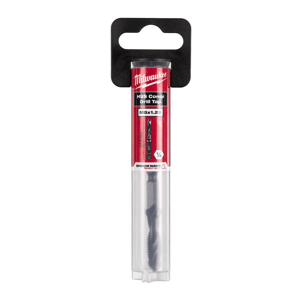 Milwaukee 1/4 İnç M8x57mm HSS-G Metal Kılavuz Matkap Ucu