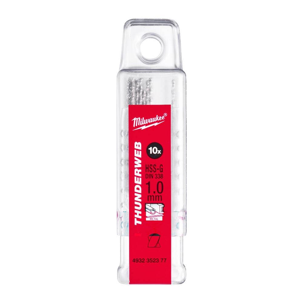 Milwaukee 1.0x34 mm Thunderweb Serisi Metal Matkap Ucu - 10'lu
