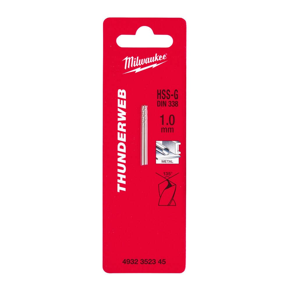 Milwaukee 1.0x34 mm Thunderweb Serisi Metal Matkap Ucu - 2'li