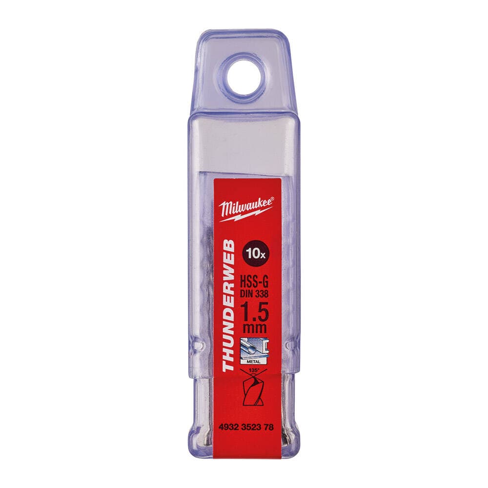 Milwaukee 1.5x40 mm Thunderweb Serisi Metal Matkap Ucu - 10'lu