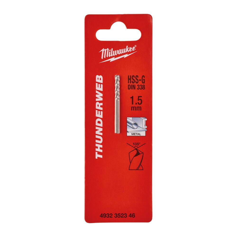 Milwaukee 1.5x40 mm Thunderweb Serisi Metal Matkap Ucu - 2'li