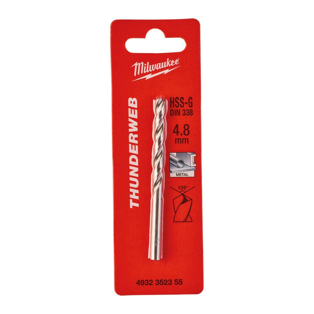 Milwaukee 4.8x86 mm Thunderweb Serisi Metal Matkap Ucu