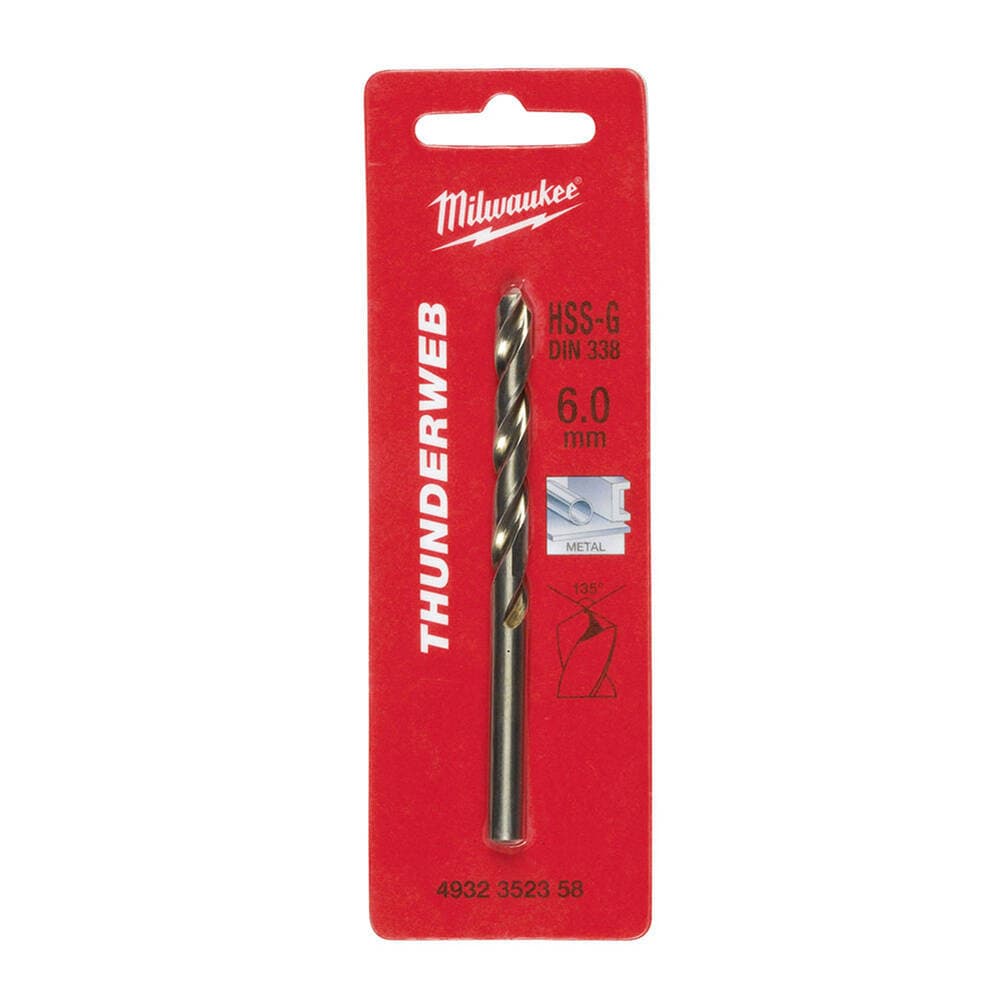 Milwaukee 6.0x93 mm Thunderweb Serisi Metal Matkap Ucu