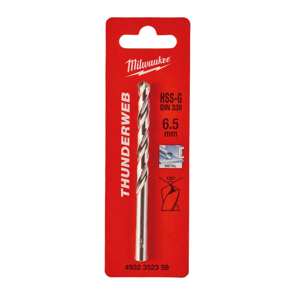 Milwaukee 6.5x101 mm Thunderweb Serisi Metal Matkap Ucu