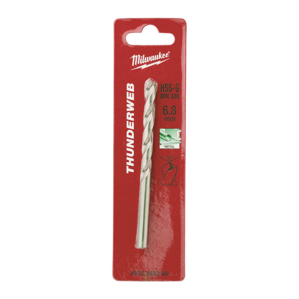 Milwaukee 6.8x109 mm Thunderweb Serisi Metal Matkap Ucu