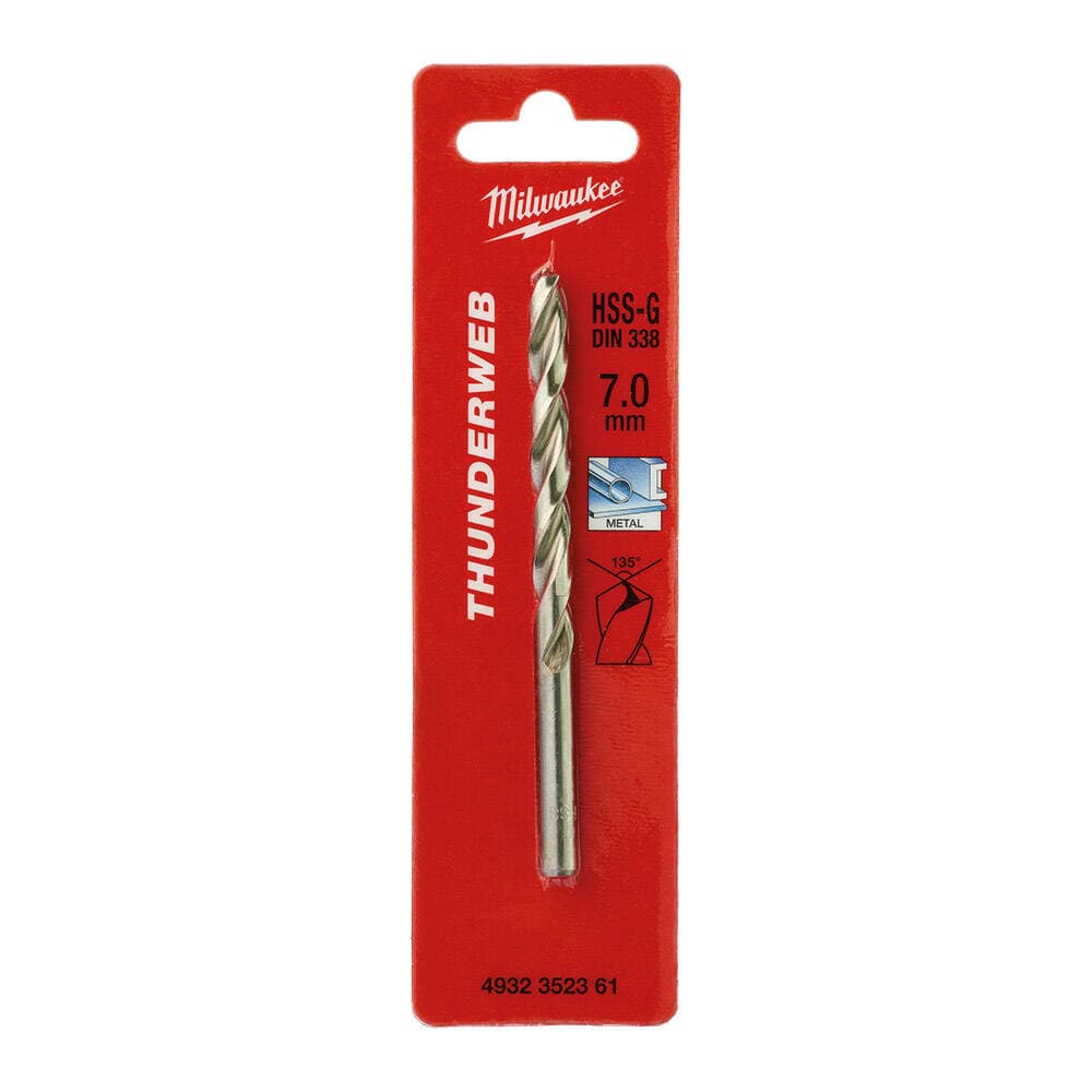 Milwaukee 7.0x109 mm Thunderweb Serisi Metal Matkap Ucu