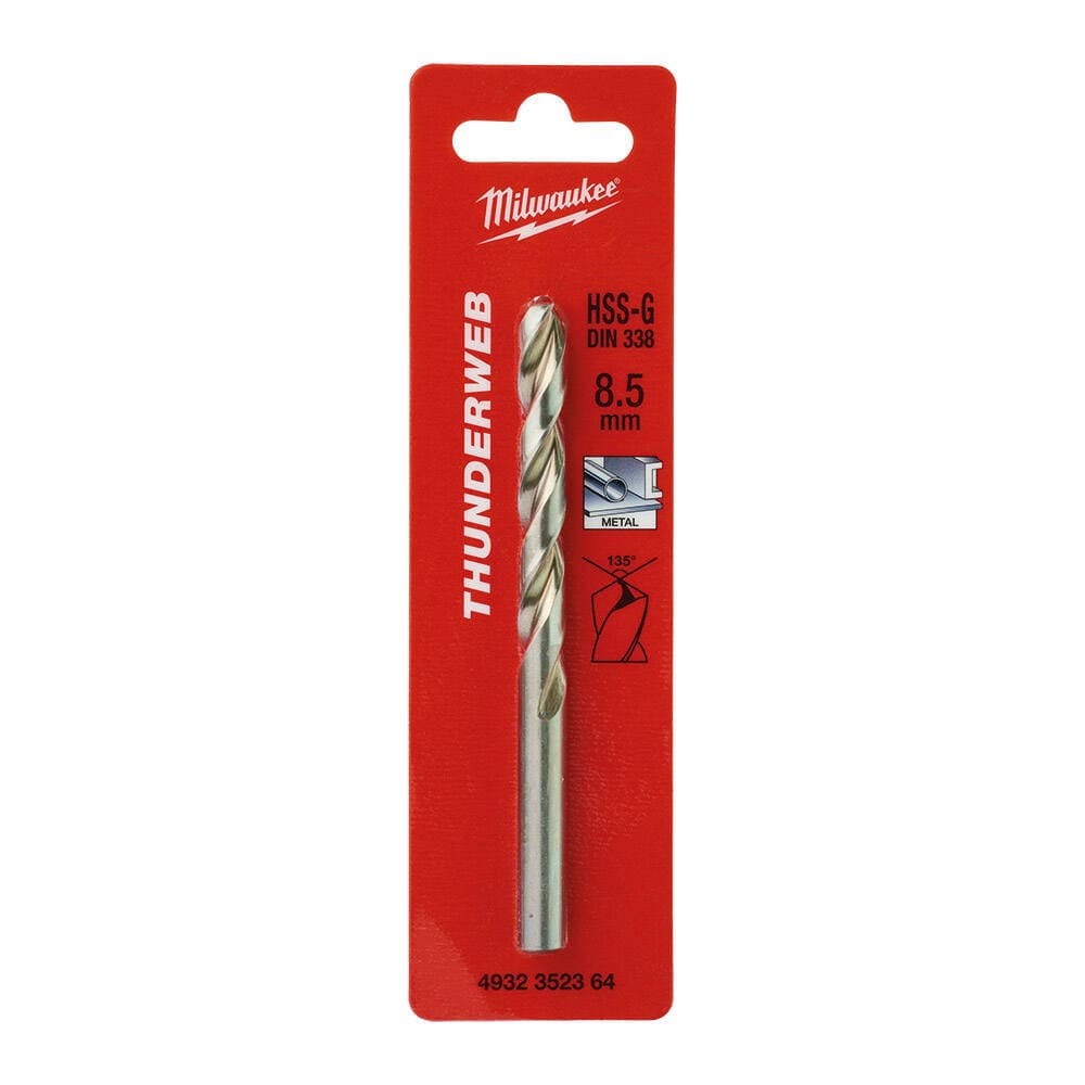 Milwaukee 8.5x117 mm Thunderweb Serisi Metal Matkap Ucu