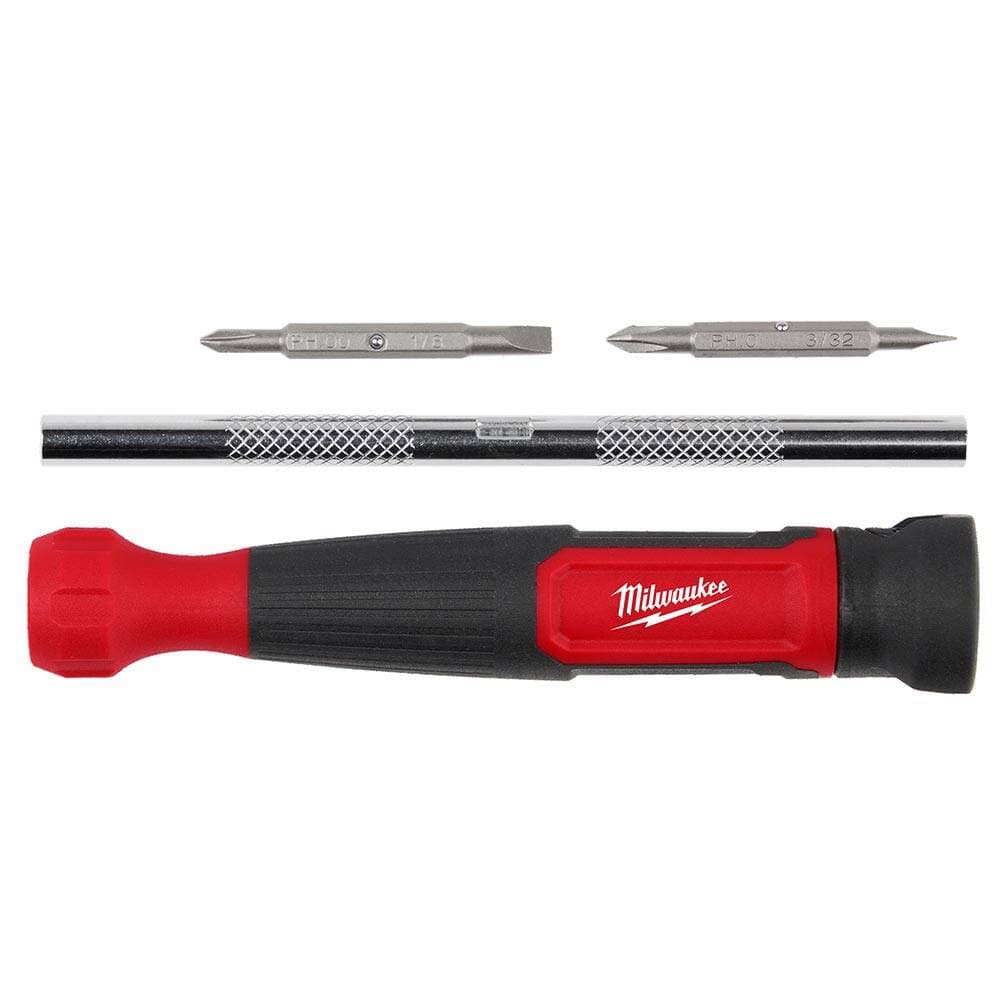 Milwaukee 4 Uçlu Multi Uç Tornavida-Çift Taraflı