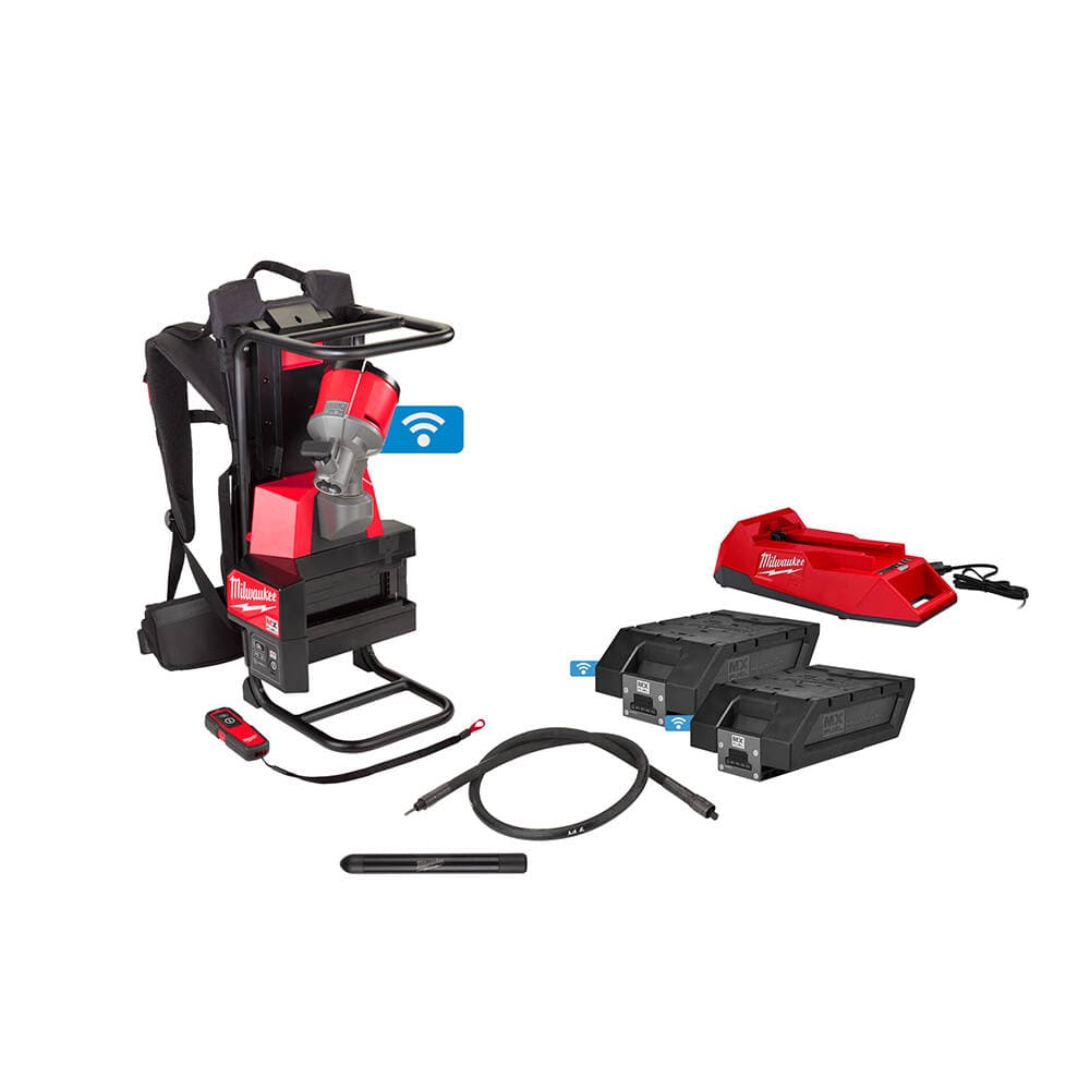 Milwaukee MX FCVBP KIT-602 Akülü Sırt Tipi Beton Vibratörü