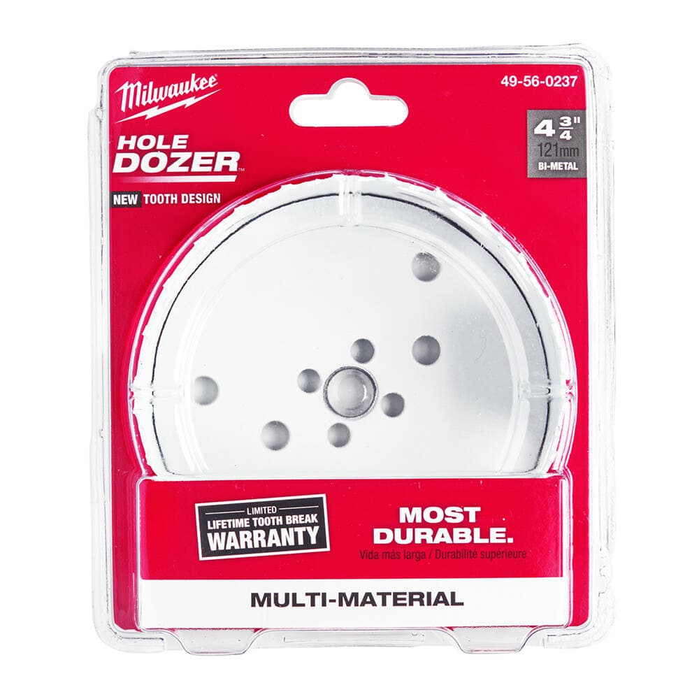 Milwaukee 121 mm%8 Kobaltlı Bi-Metal Endüstriyel Seri Panç