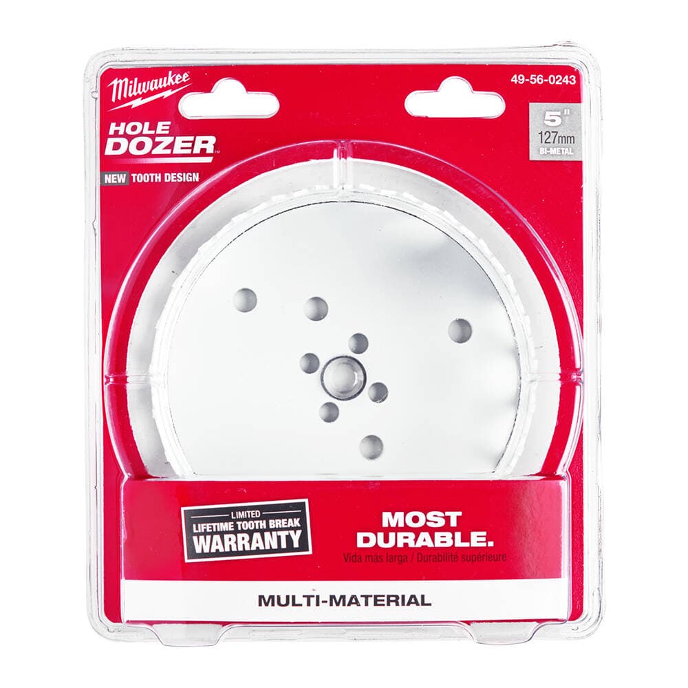 Milwaukee 127 mm%8 Kobaltlı Bi-Metal Endüstriyel Seri Panç