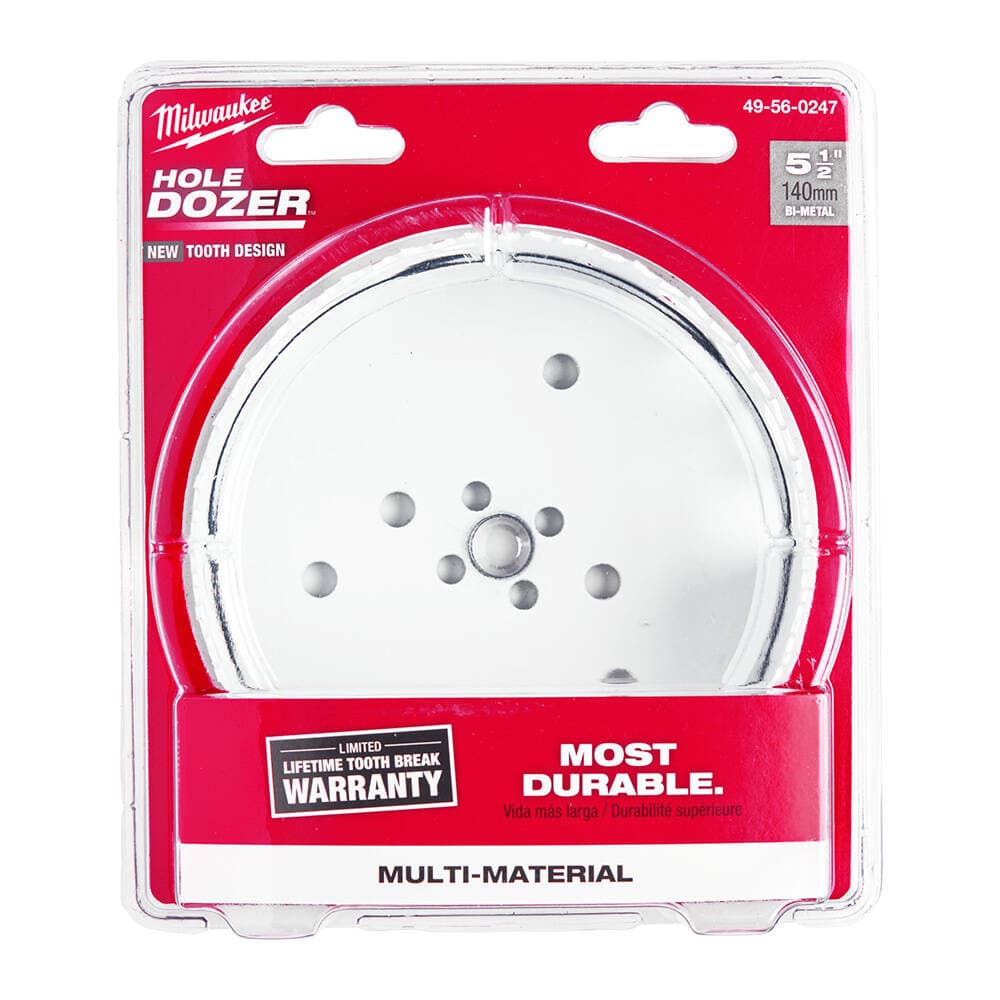 Milwaukee 140 mm%8 Kobaltlı Bi-Metal Endüstriyel Seri Panç