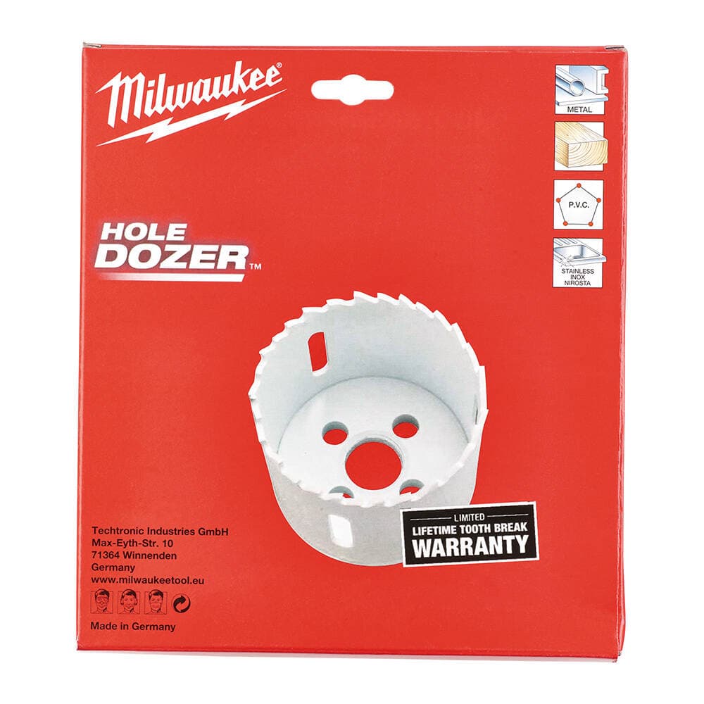 Milwaukee 200 mm%8 Kobaltlı Bi-Metal Endüstriyel Seri Panç