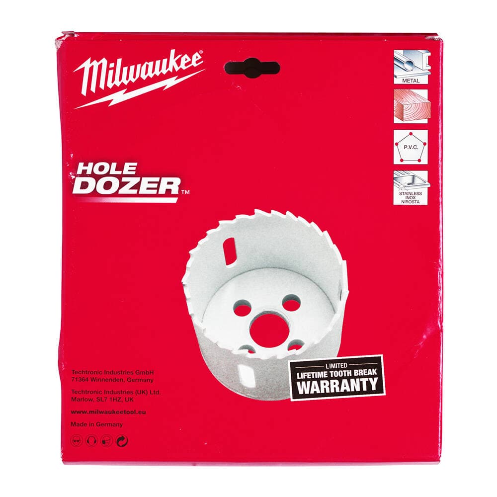 Milwaukee 210 mm%8 Kobaltlı Bi-Metal Endüstriyel Seri Panç