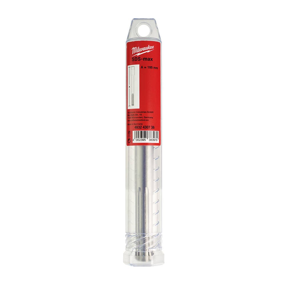 Milwaukee 195 mm SDS-Max Uzatma Adaptör Mili