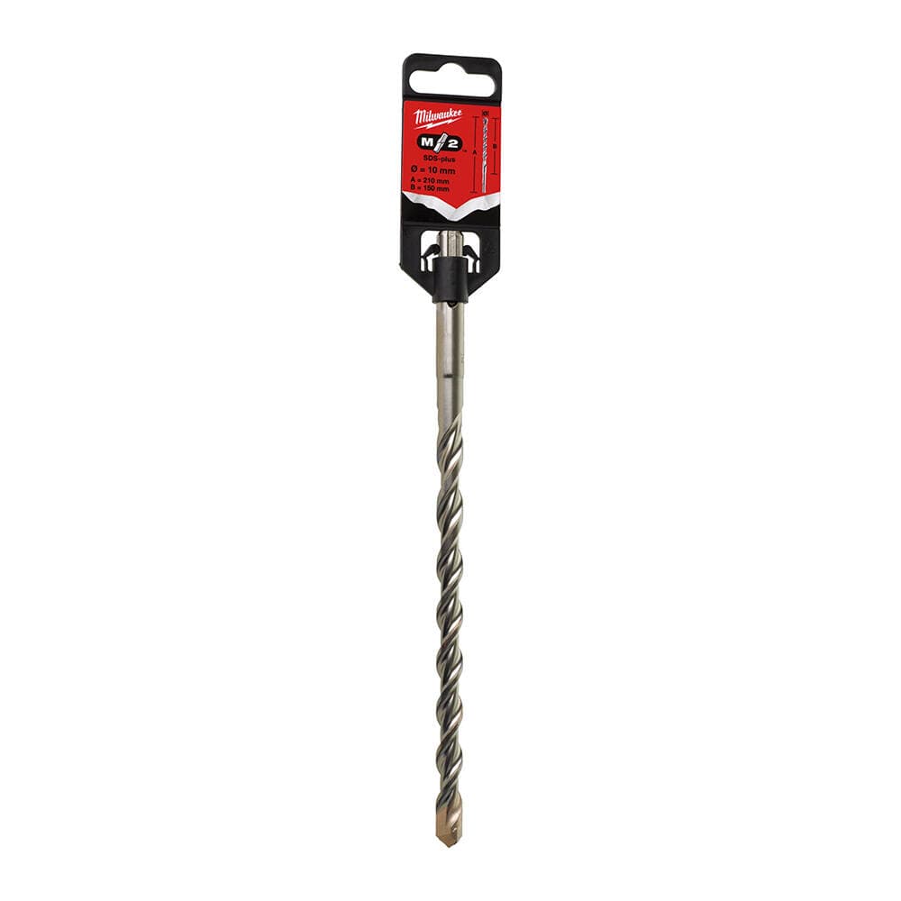 Milwaukee 10x210 mm SDS-Plus MS2 Seri 2 Elmaslı Matkap Ucu
