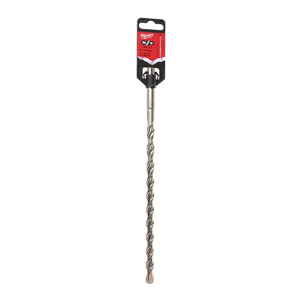 Milwaukee 10x260 mm SDS-Plus MS2 Seri 2 Elmaslı Matkap Ucu