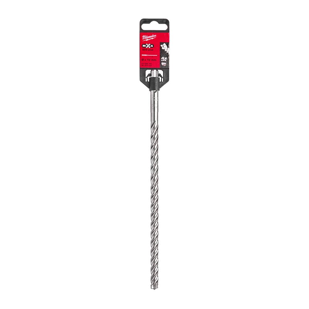 Milwaukee 10x260 mm SDS-Plus Mx4 Serisi 4 Elmaslı Matkap Ucu