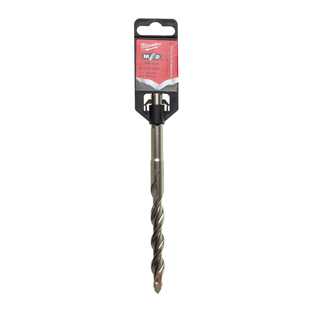 Milwaukee 12x160 mm SDS-Plus MS2 Seri 2 Elmaslı Matkap Ucu