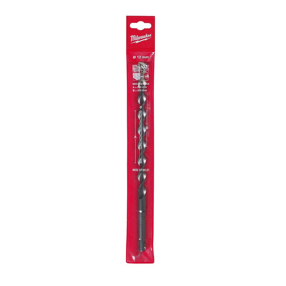 Milwaukee 12x160 mm TCT SDS-Plus Multi Elmas Matkap Ucu