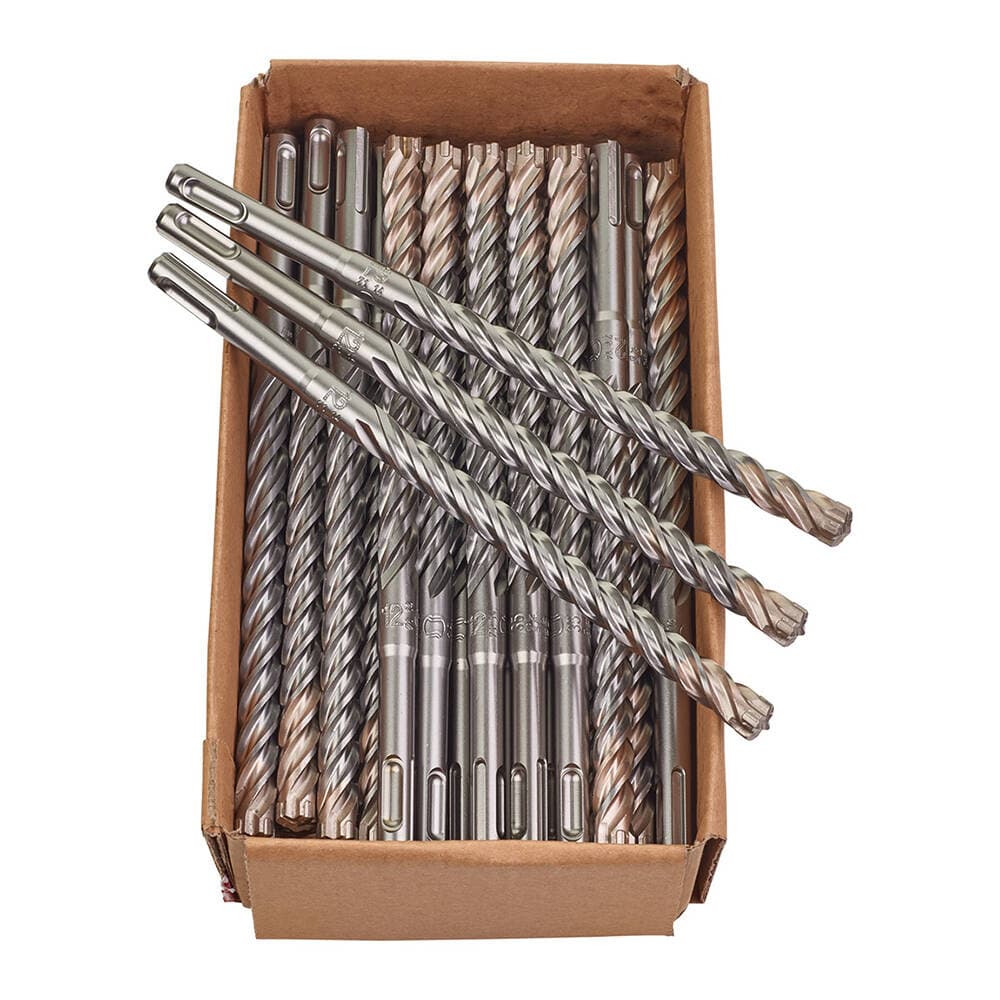 Milwaukee 12 x 210 mm Mx4 Seri SDS-Plus Matkap Ucu - 50 Li
