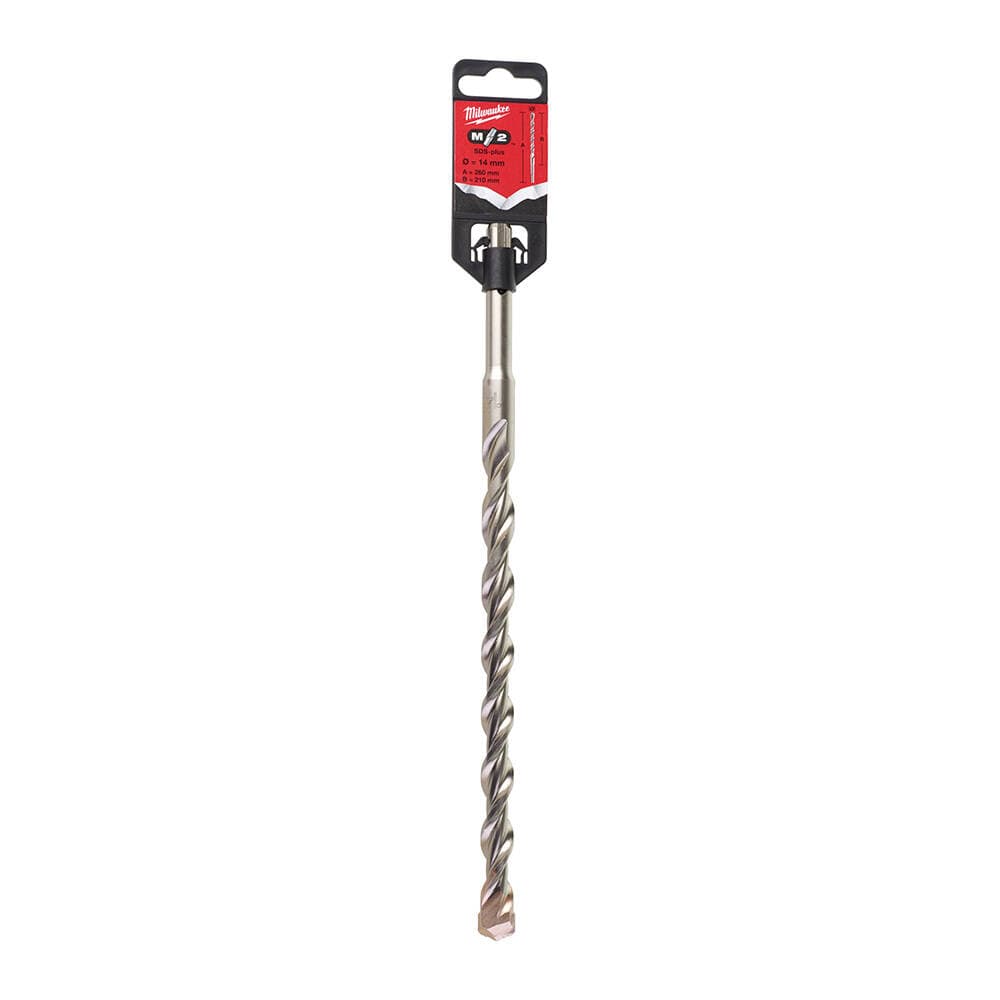 Milwaukee 14x260 mm SDS-Plus MS2 Seri 2 Elmaslı Matkap Ucu