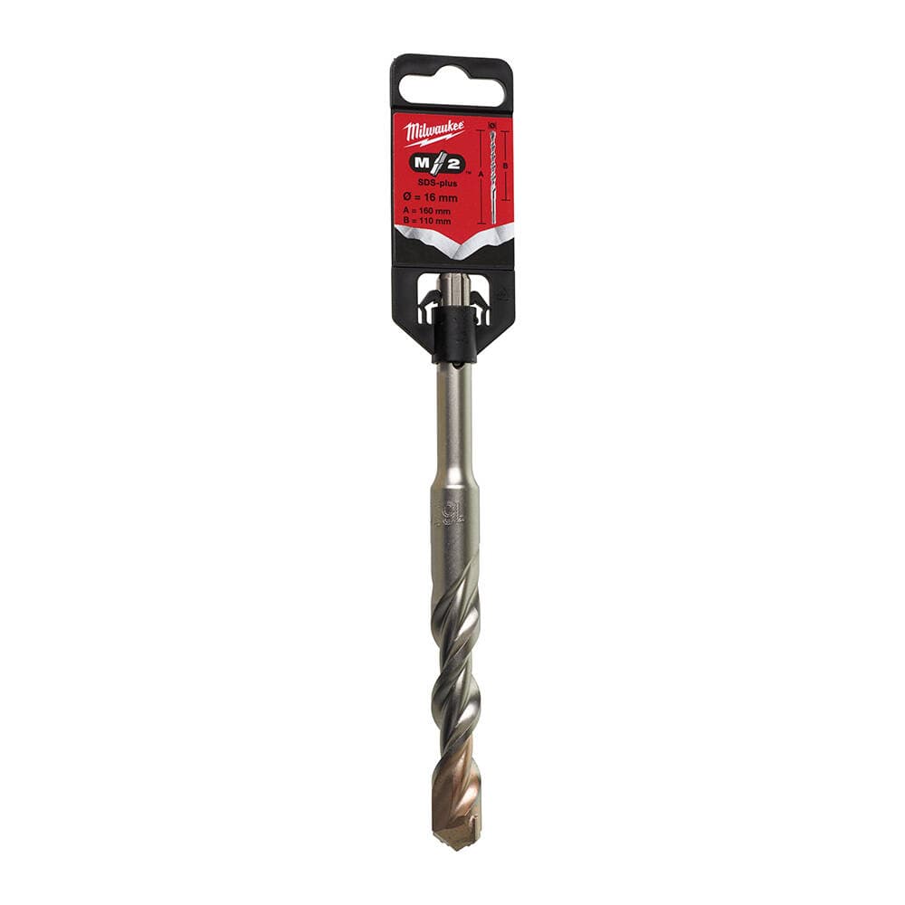 Milwaukee 16x160 mm SDS-Plus MS2 Seri 2 Elmaslı Matkap Ucu