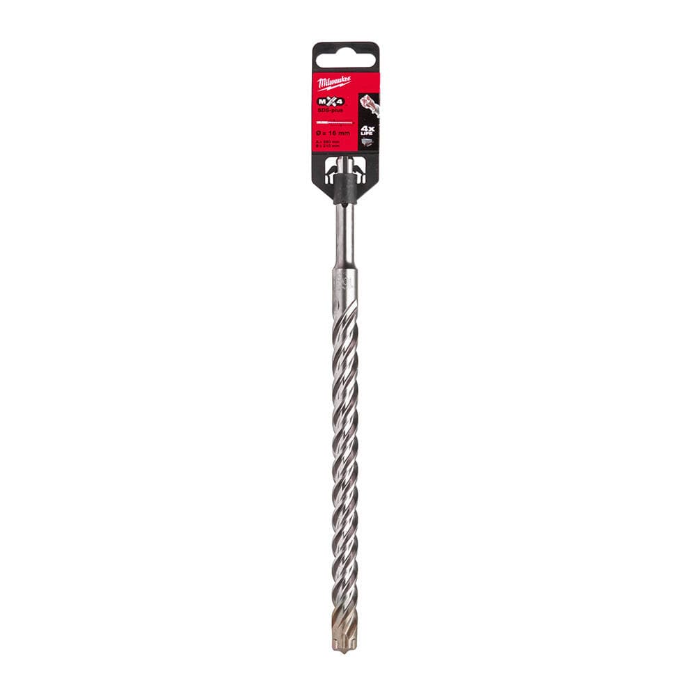 Milwaukee 16x260 mm SDS-Plus Mx4 Serisi 4 Elmaslı Matkap Ucu