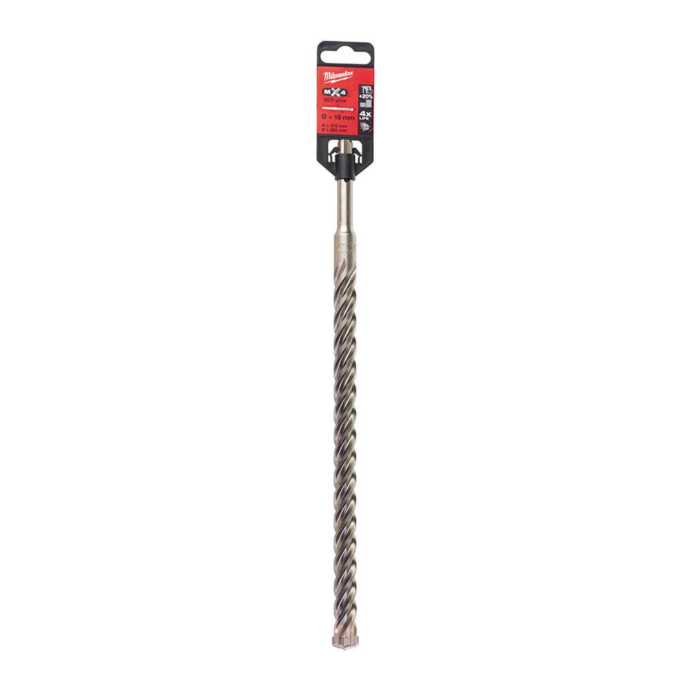 Milwaukee 16x310 mm SDS-Plus Mx4 Serisi 4 Elmaslı Matkap Ucu