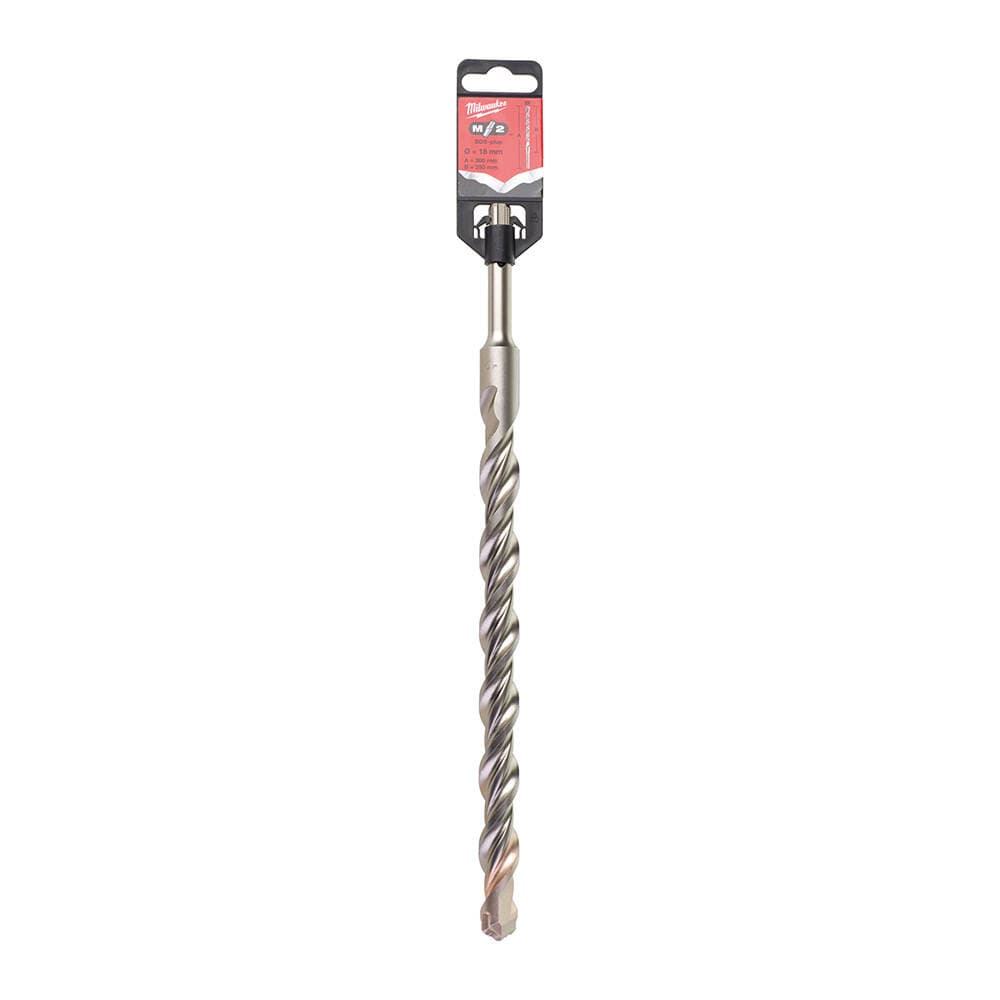 Milwaukee 18x300 mm SDS-Plus MS2 Seri 2 Elmaslı Matkap Ucu