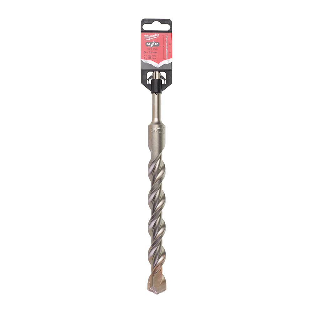 Milwaukee 22x250 mm SDS-Plus MS2 Seri 2 Elmaslı Matkap Ucu