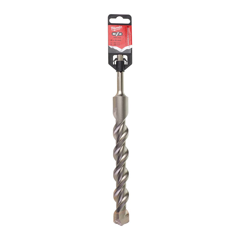 Milwaukee 25x250 mm SDS-Plus MS2 Seri 2 Elmaslı Matkap Ucu