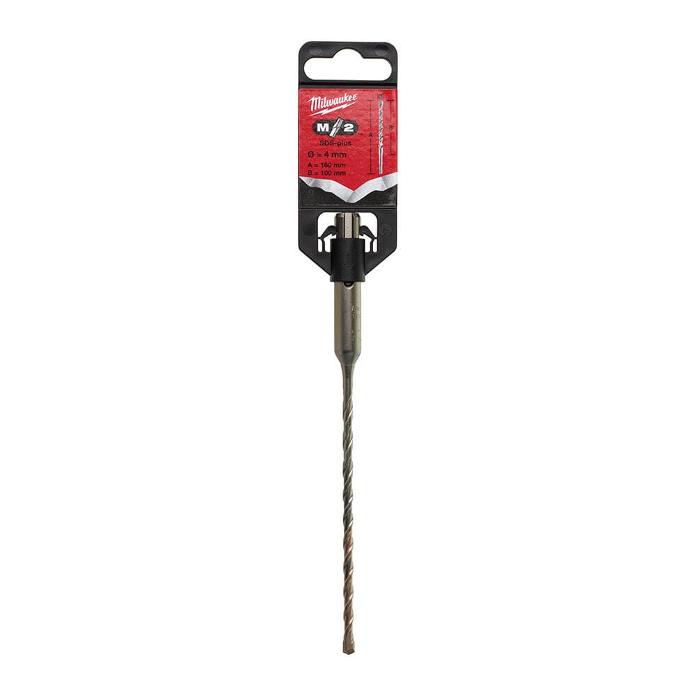 Milwaukee 4x160 mm SDS-Plus MS2 Seri 2 Elmaslı Matkap Ucu
