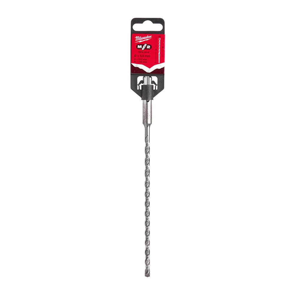 Milwaukee 5.5x210 mm SDS-Plus MS2 Seri 2 Elmaslı Matkap Ucu