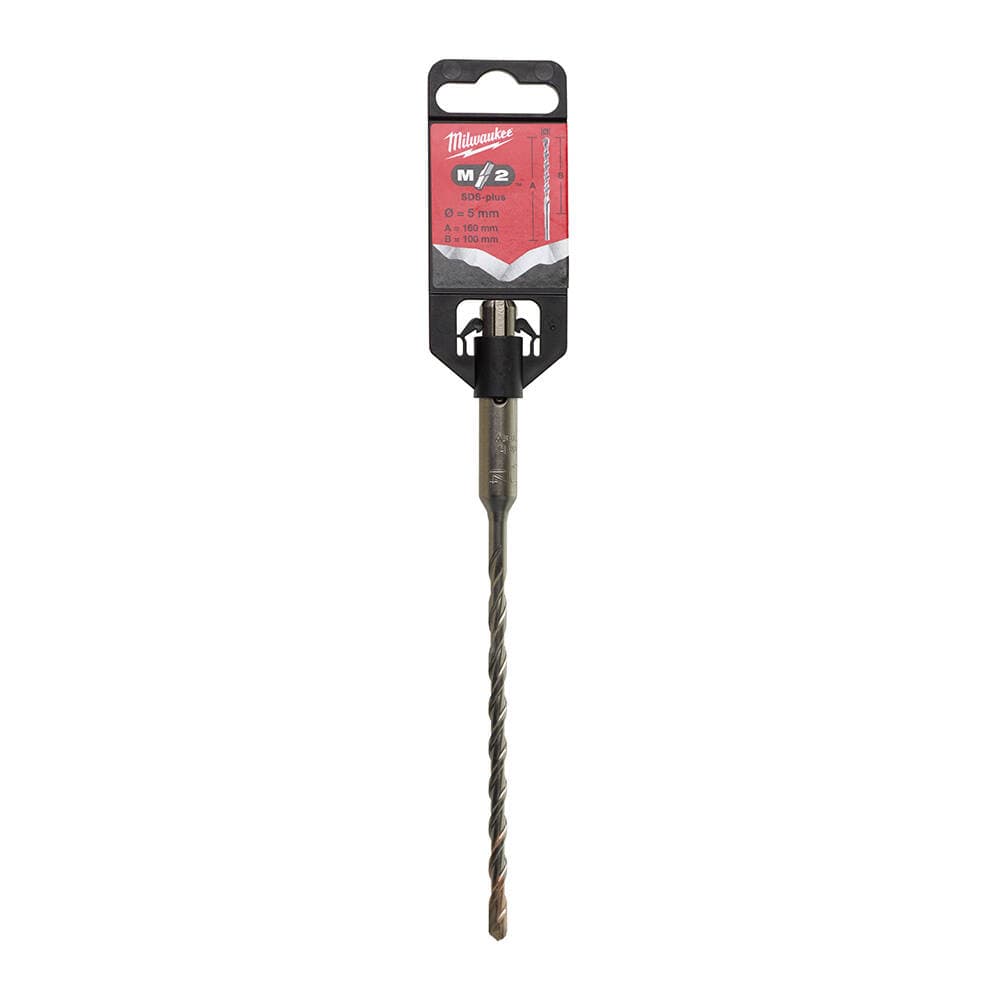 Milwaukee 5.0x160 mm SDS-Plus MS2 Seri 2 Elmaslı Matkap Ucu
