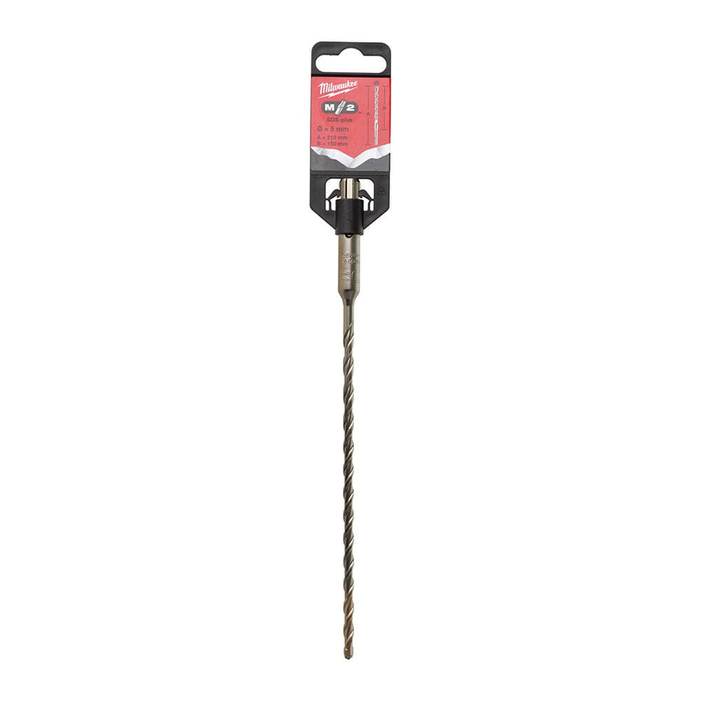 Milwaukee 5.0x210 mm SDS-Plus MS2 Seri 2 Elmaslı Matkap Ucu
