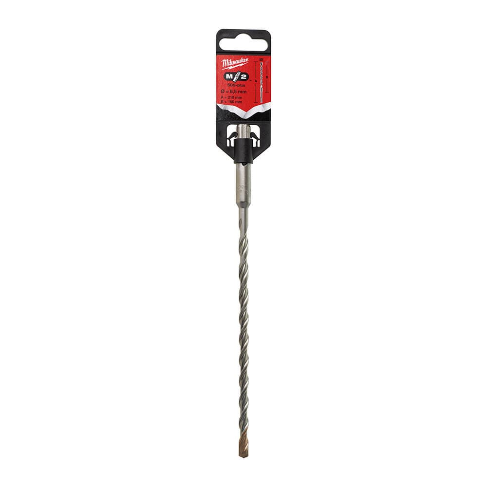 Milwaukee 6.5x210 mm SDS-Plus MS2 Seri 2 Elmaslı Matkap Ucu
