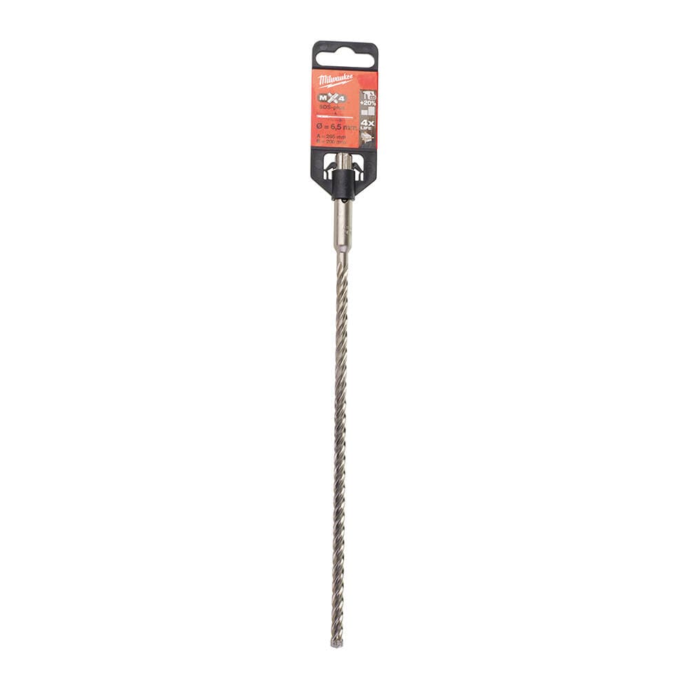 Milwaukee 6.5x265 mm SDS-Plus Mx4 Serisi 4 Elmaslı Matkap Ucu