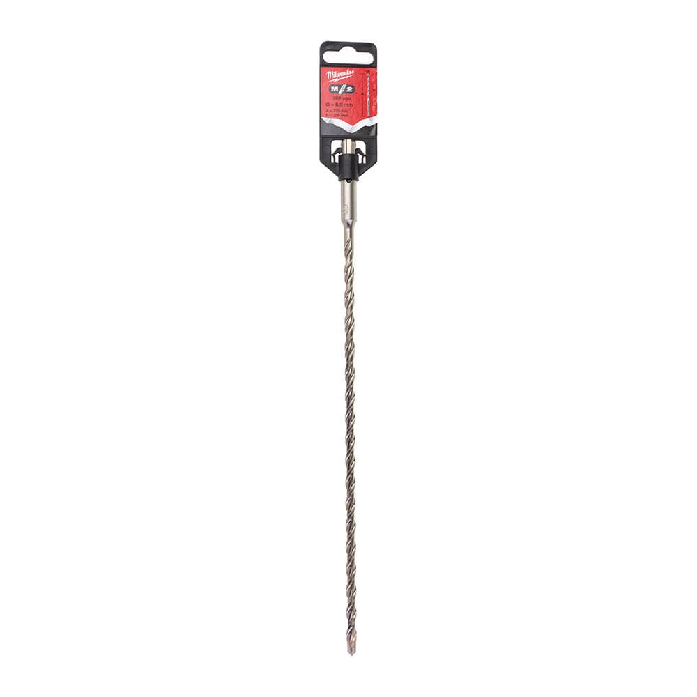 Milwaukee 6.5x310 mm SDS-Plus MS2 Seri 2 Elmaslı Matkap Ucu