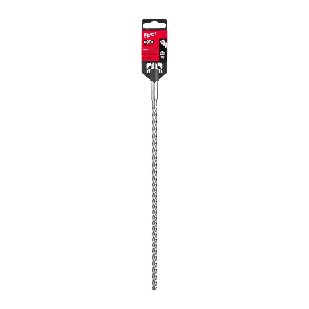 Milwaukee 6.5x315 mm SDS-Plus Mx4 Serisi 4 Elmaslı Matkap Ucu