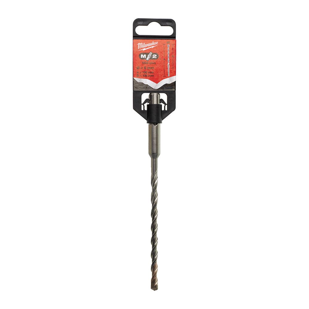 Milwaukee 6x160 mm SDS-Plus MS2 Seri 2 Elmaslı Matkap Ucu