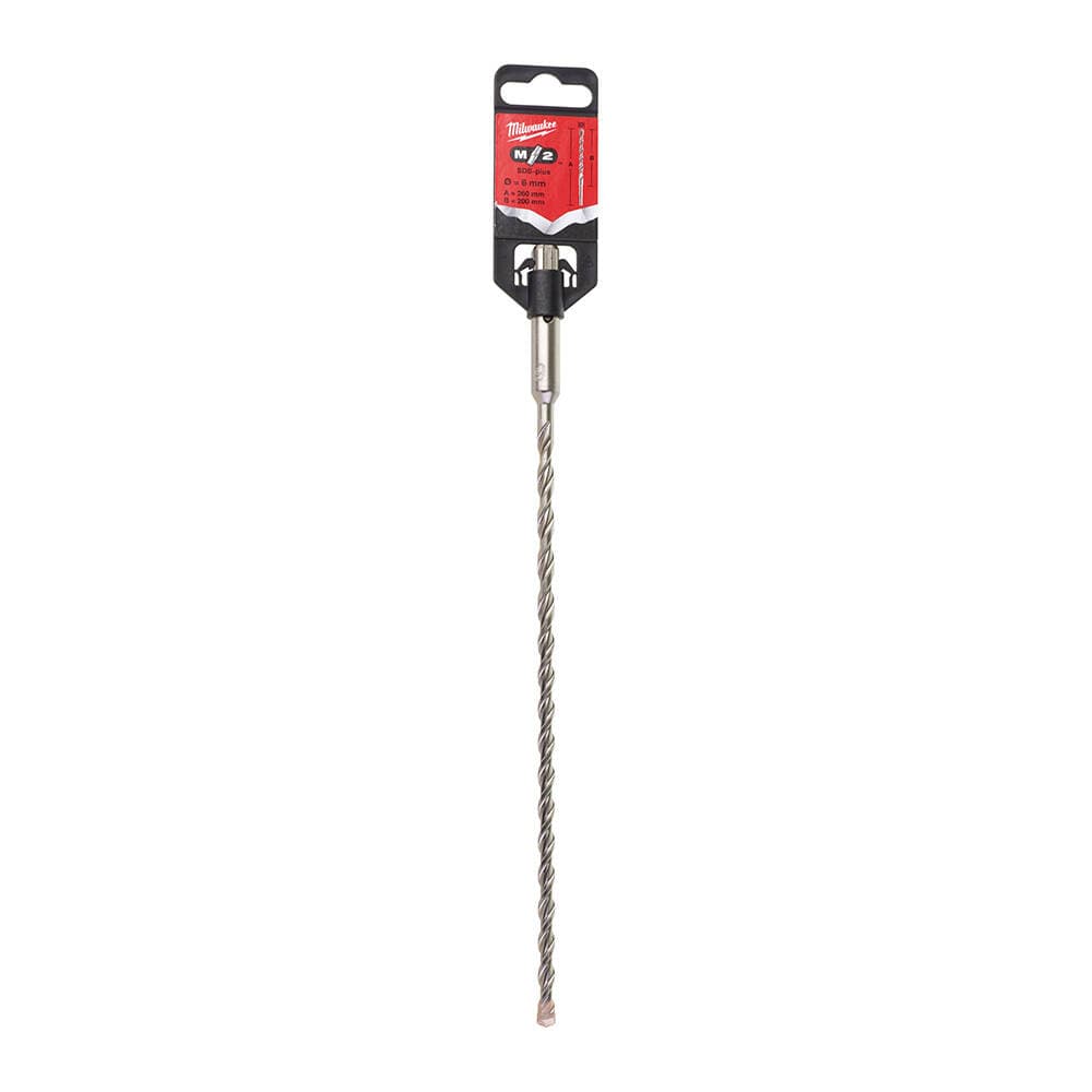 Milwaukee 6x260 mm SDS-Plus MS2 Seri 2 Elmaslı Matkap Ucu