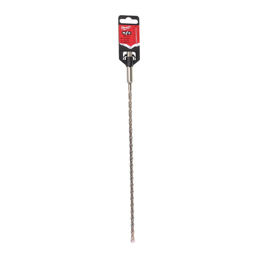 Milwaukee 6.0x310 mm SDS-Plus MS2 Seri 2 Elmaslı Matkap Ucu