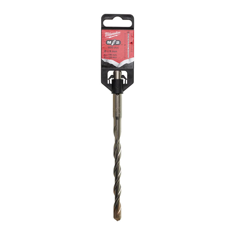 Milwaukee 9x160 mm SDS-Plus MS2 Seri 2 Elmaslı Matkap Ucu