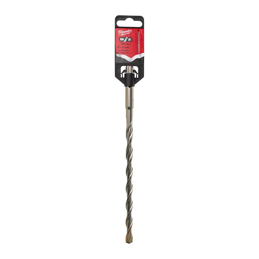 Milwaukee 9x210 mm SDS-Plus MS2 Seri 2 Elmaslı Matkap Ucu