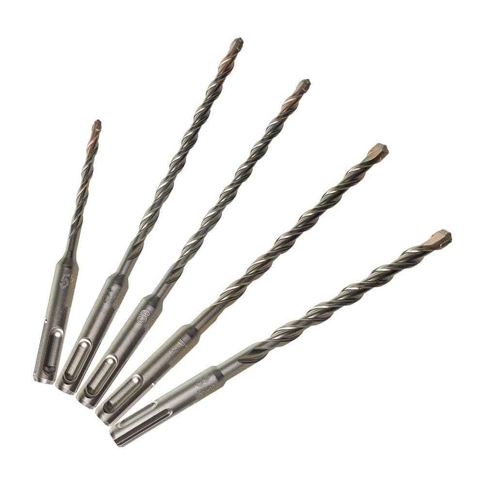 Milwaukee 5 Parça SDS-Plus MS2 Seri 2 Elmas Matkap Uç Seti